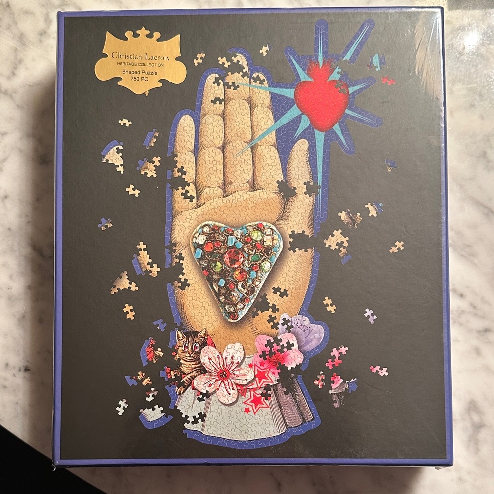 Christian Lacroix Colorful Hand Puzzle